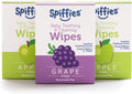 Baby Teeth Wipes - Apple & Grape Flavor Variety, Xylitol-Enriched Baby Gum Cleaner & Dental Wipes for Teething Relief and Teeth Cleaning - Safe for Infants & Toddlers, 20 Count (Pack of 3)