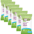 Antibacterial Hand Wipes by Boogie, Alcohol Free, Hypoallergenic and Moisturizing Aloe, Hand Wipes for Kids and Adults, 6 Packs of 20 (120 total wipes)