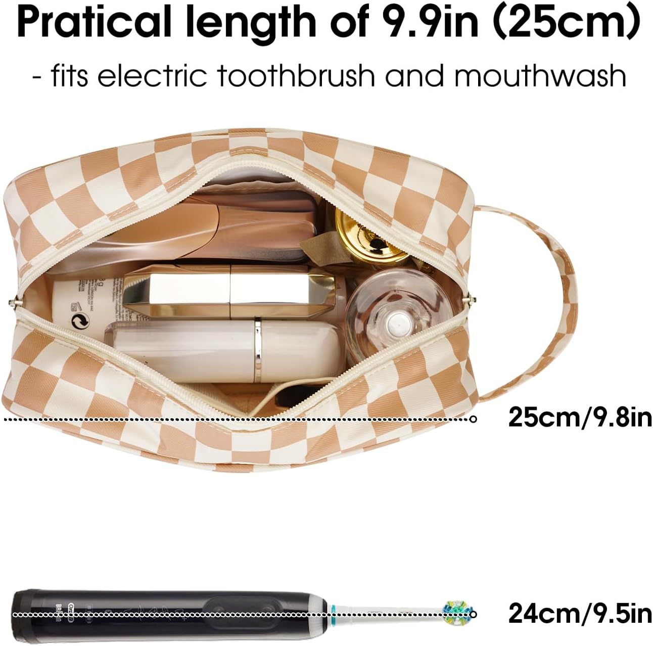 Narwey Travel Toiletry Bag for Women Traveling Dopp Kit Men Travel Bag for Toiletries Cosmetic Bag Makeup Bag Medicine Bag for Traveling