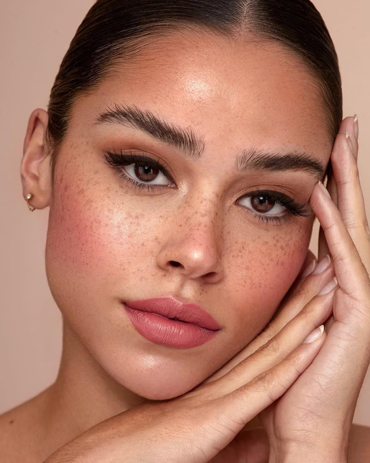 MAKI YIKA 3Pc Matte Lipstick Makeup, Pink Nude Lipstick For Women Long Lasting Smudge Proof Non Transfer Lip Makeup Cruelty Free |Pink/Nude/Rosey