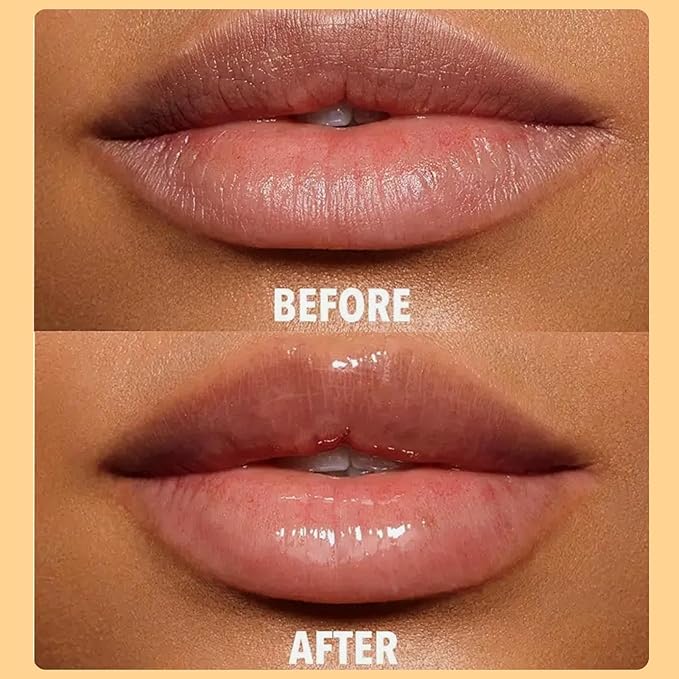 2pcs Lemon Turmeric Lip Balm To Lip Lightening Dark Lips, Balmnourishes Dry, Cracked Lips - For Smokers Lips