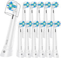 12PCS Replacement Toothbrush Heads Compatible with Oral B iO Series 2/3/4/5/6/7/8/9/10 Electric Toothbrush,Round Brush Heads for Gentle Gum Care & Deep Cleaning,White