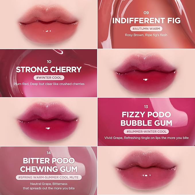 lilybyred Bloody Liar Coating Tint | Korean Glossy Lip Stain, Vivid & Juicy Color, Syrupy Shine, Moisturizing, Long-Lasting & Smudge-Proof, Non-Sticky, Lightweight, 0.14 oz. (10 Strong Cherry)