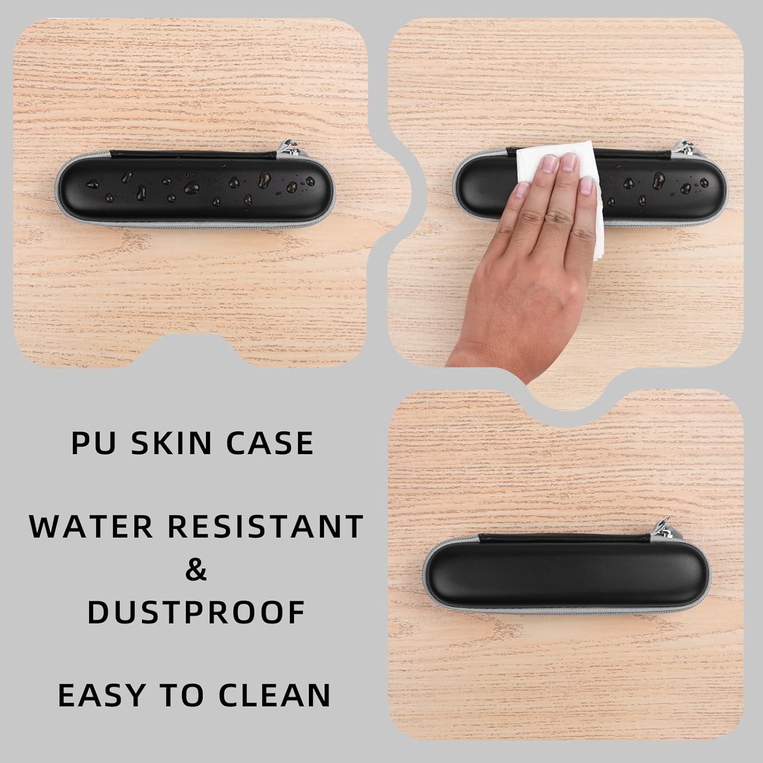 Stukcae Toothbrush Travel Case for Oral-B Pro 1000, 2000, 3000, 3500 Sonicare 4100, Hard Shell Portable Carrying Electric Toothbrush Protection Case