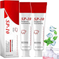 2 Pcs SP10 Probiotic Toothpaste - Whitening Toothpaste, Fresh Breath Formula，Stain Removal，Deep Cleaning Care