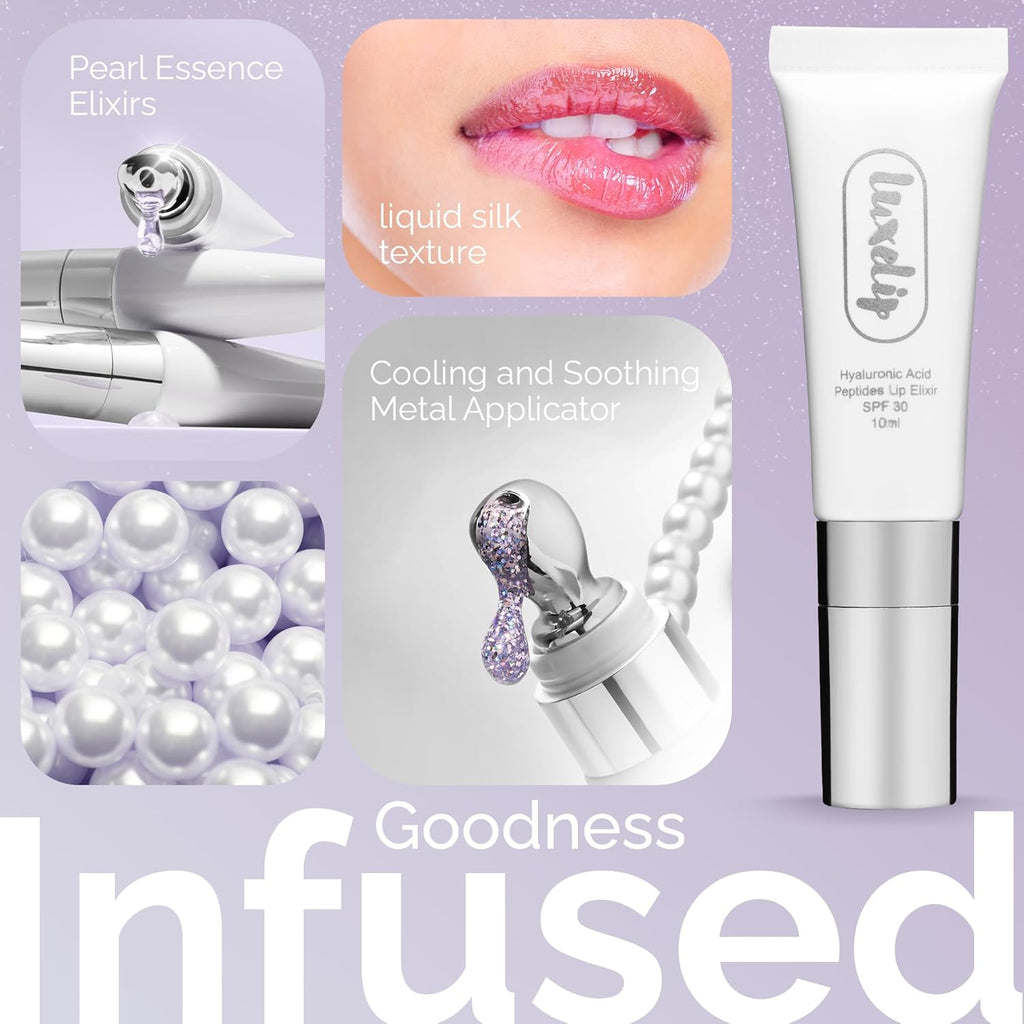 Tinted Lip Balm for Dry, Chapped Lips, Hydrating Vegan Lip Care with Sheer Color & Moisturizing Glow – Non-Sticky Nourishing Lip Treatment for Soft, Smooth Lips (Pearl Essence 10ml)