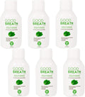 Goodbreath Mouthwash - Mint Mouth Rinse for Chronic Halitosis - New Ozone Technology Oral Rinse - Halitosis Treatment & Bad Breath Neutralizer - Mouthwash for Gum Diseases - Alcohol-free | 6 Pack,2 Oz