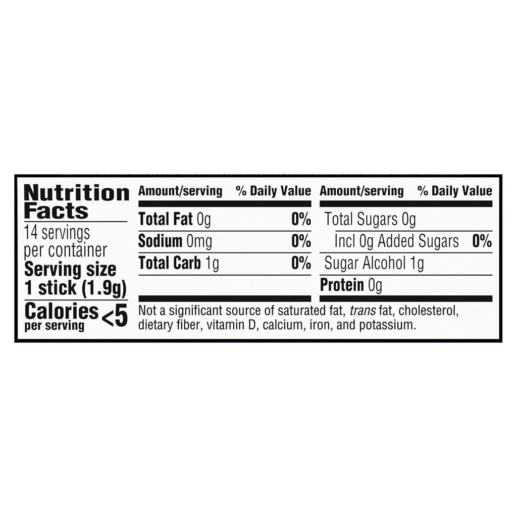 Trident Perfect Peppermint Sugar-Free Chewing Gum, 12 Packs of 14 Pieces (168 Total Pieces)