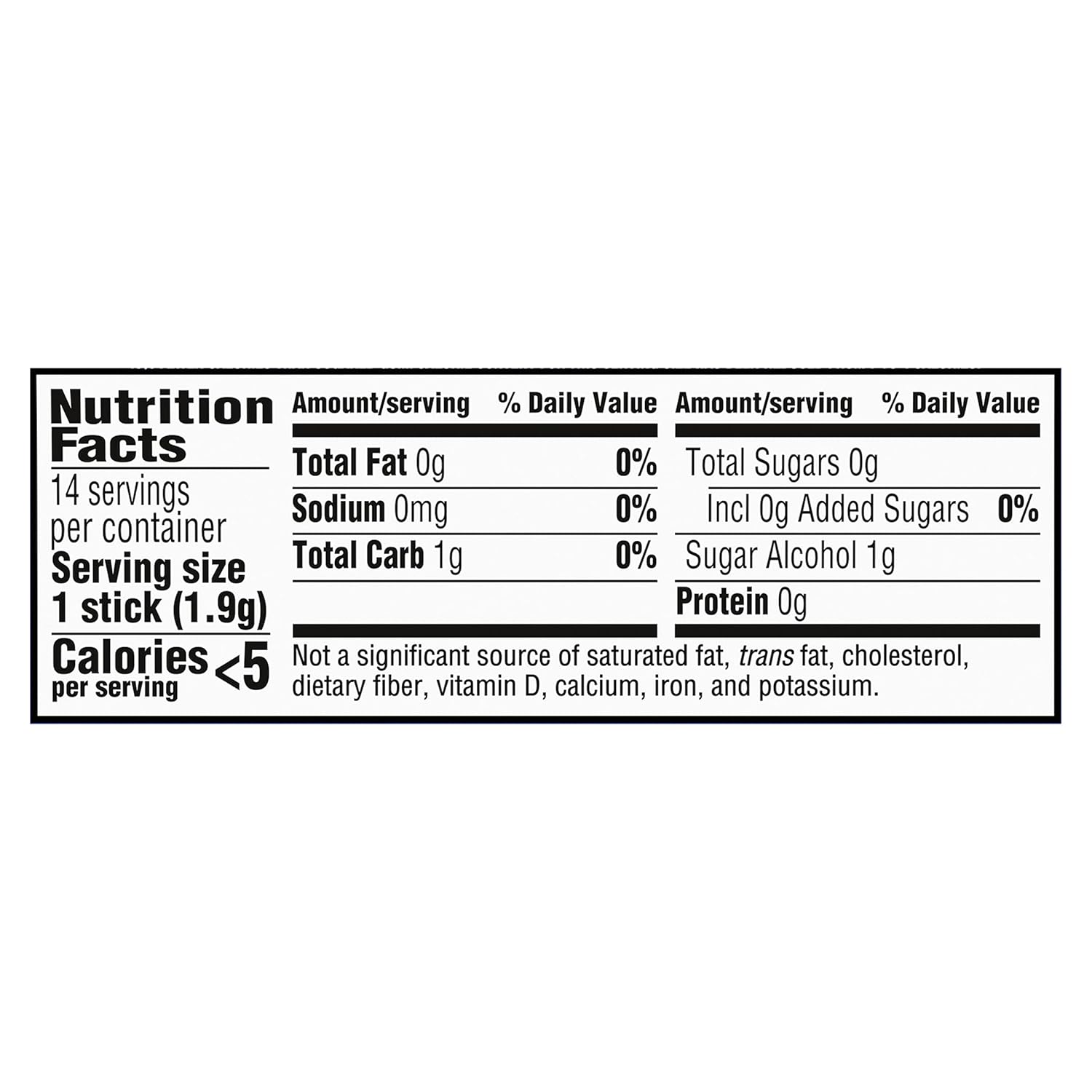 Trident Perfect Peppermint Sugar-Free Chewing Gum, 12 Packs of 14 Pieces (168 Total Pieces)