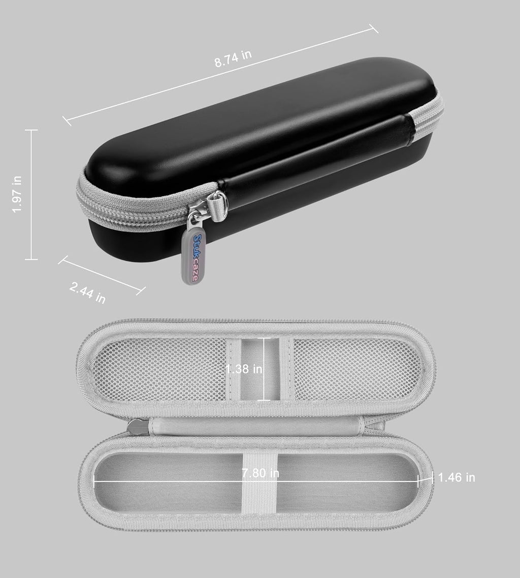 Stukcae Toothbrush Travel Case for Oral-B Pro 1000, 2000, 3000, 3500 Sonicare 4100, Hard Shell Portable Carrying Electric Toothbrush Protection Case
