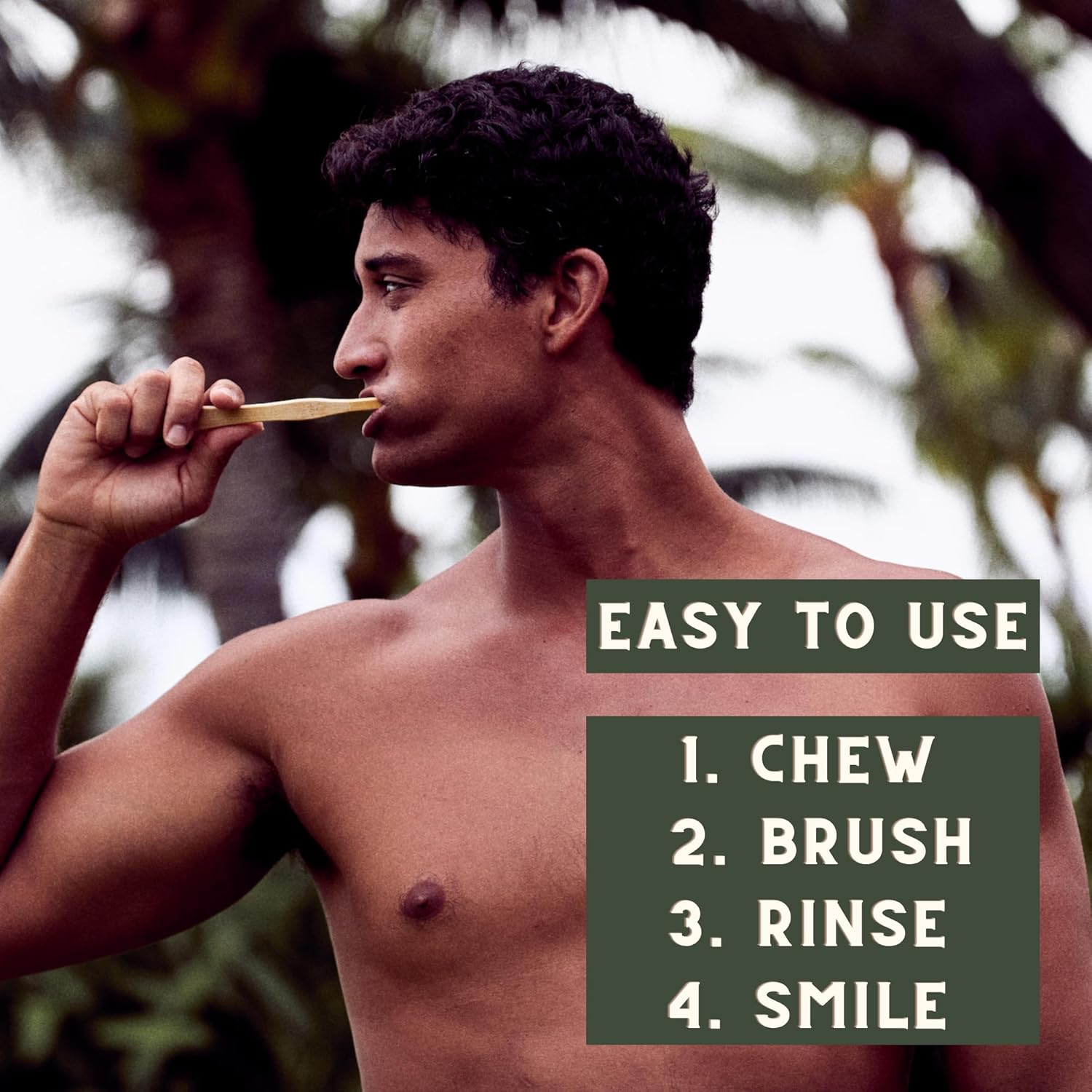 US-Made Toothpaste Tablets, New Improved SLS-Free Formula, 60 Count, Glass Jar, Natural Mint Flavor, Fluoride Free with Hydroxyapatite, Whitening