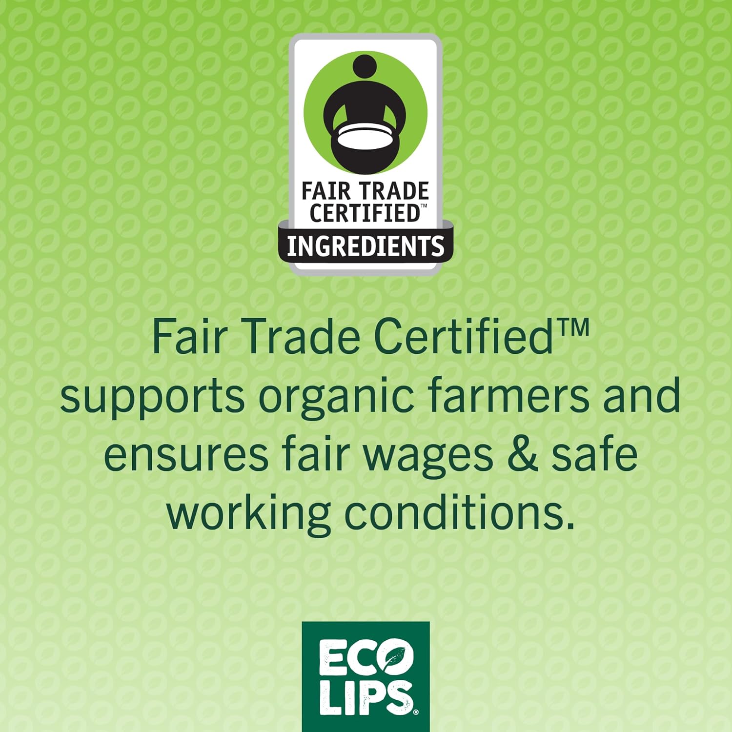 Eco Lips GOLD Organic Lip Balm with Baobab Oil - Soothe and Moisturize Dry, Cracked and Chapped Lips - 100% Plastic-Free Plant Pod Packaging (6 Tubes)