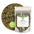 Nelson's Tea Mango Mint Peach - Sencha Green Tea with Ginger Root, Spearmint Leaf, and Dried Mango Loose Leaf Tea (Sample 0.4 Oz)