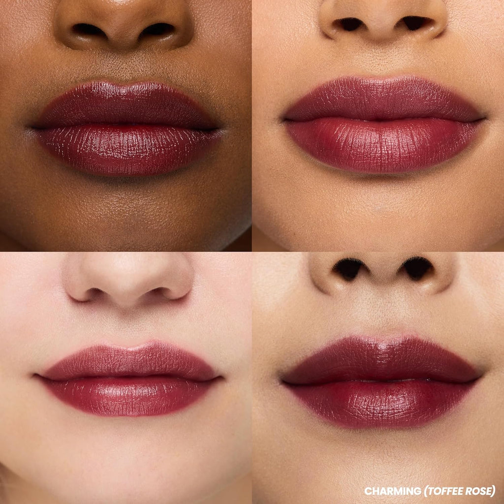 Wonderskin Wonder Blading All Day Lip Stain Peel Off Masque and Reveal Kit- Long Lasting, Waterproof Pink Lip Tint, Transfer Proof Natural Makeup Stain Kit (Charming)