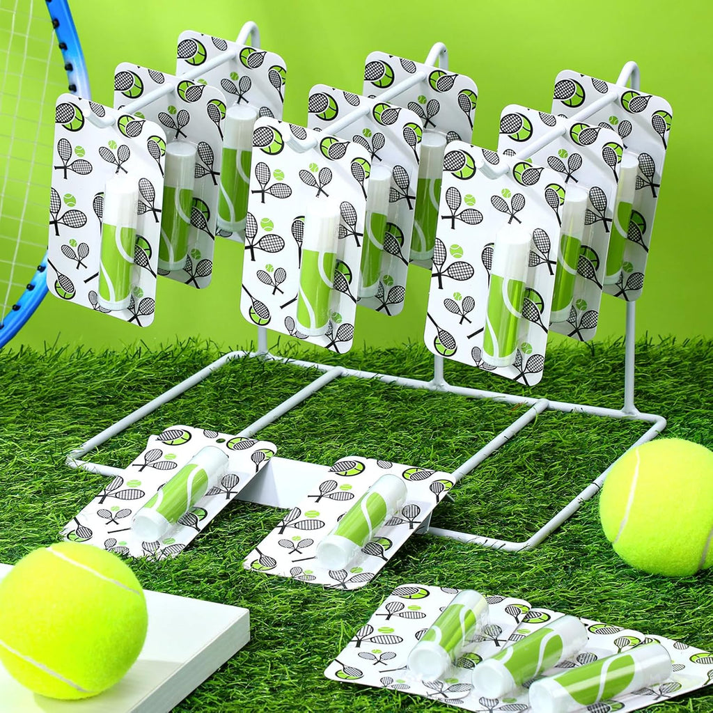 35 Pack Christmas Lip Balm Gifts Bulk Tennis Party Favors Christmas Tennis Sports Team Inspirational Gifts for Women Sports Lovers Players Team Teen Adults Coach Xmas Stocking Stuffers