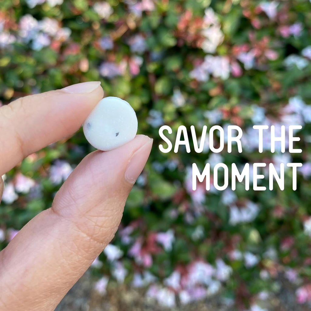 VerMints Organic Cinnamon Breath Mints - Real Lasting Cinnamon Refreshment - Travel Size Tin - Non-GMO, Nut Free, Gluten Free, Vegan & Kosher Organic Flavored Mints - 1.41 oz (6 Pack)