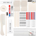 Panitay 100 Sets Disposable Travel Toiletry Kit Hotel Hygiene Kit Disposable Toothbrush Bulk Include Toothpaste Comb Soap for Travel Hotel Homeless Shelter Camping