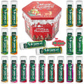 Yopela 19 Pack Christmas Natural Lip Balm Bulk with Vitamin E and Coconut Oil Lip Care Set - Moisturizing, Soothing, and Repairing Dry and Chapped Lips - 19 Flavors - Non-GMO