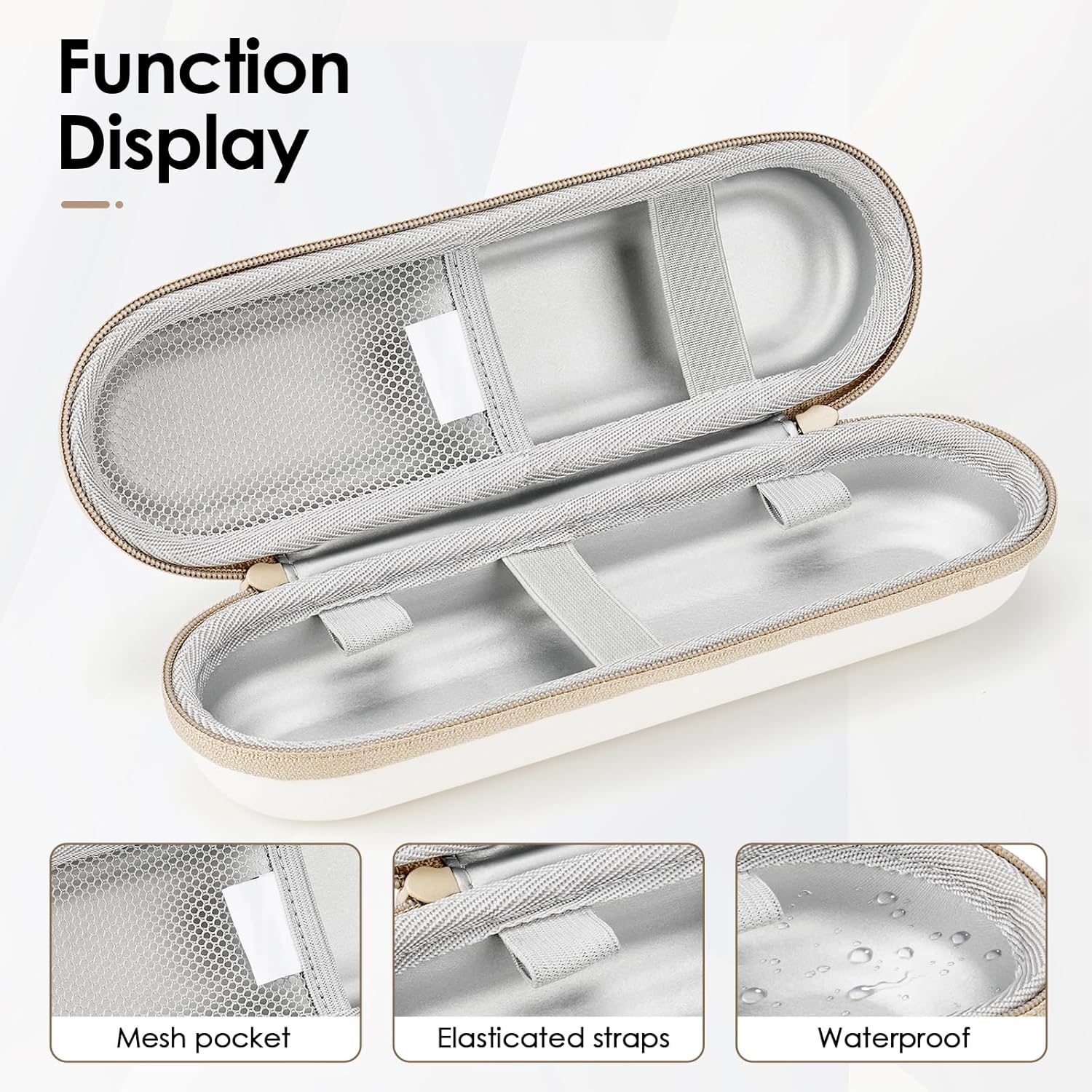 Yinke 2.0 Electric Toothbrush Case For Oral B/Oral-B Pro/Philips Sonicare/Aquasonic Toothbrush, Travel Electric Toothbrush Case