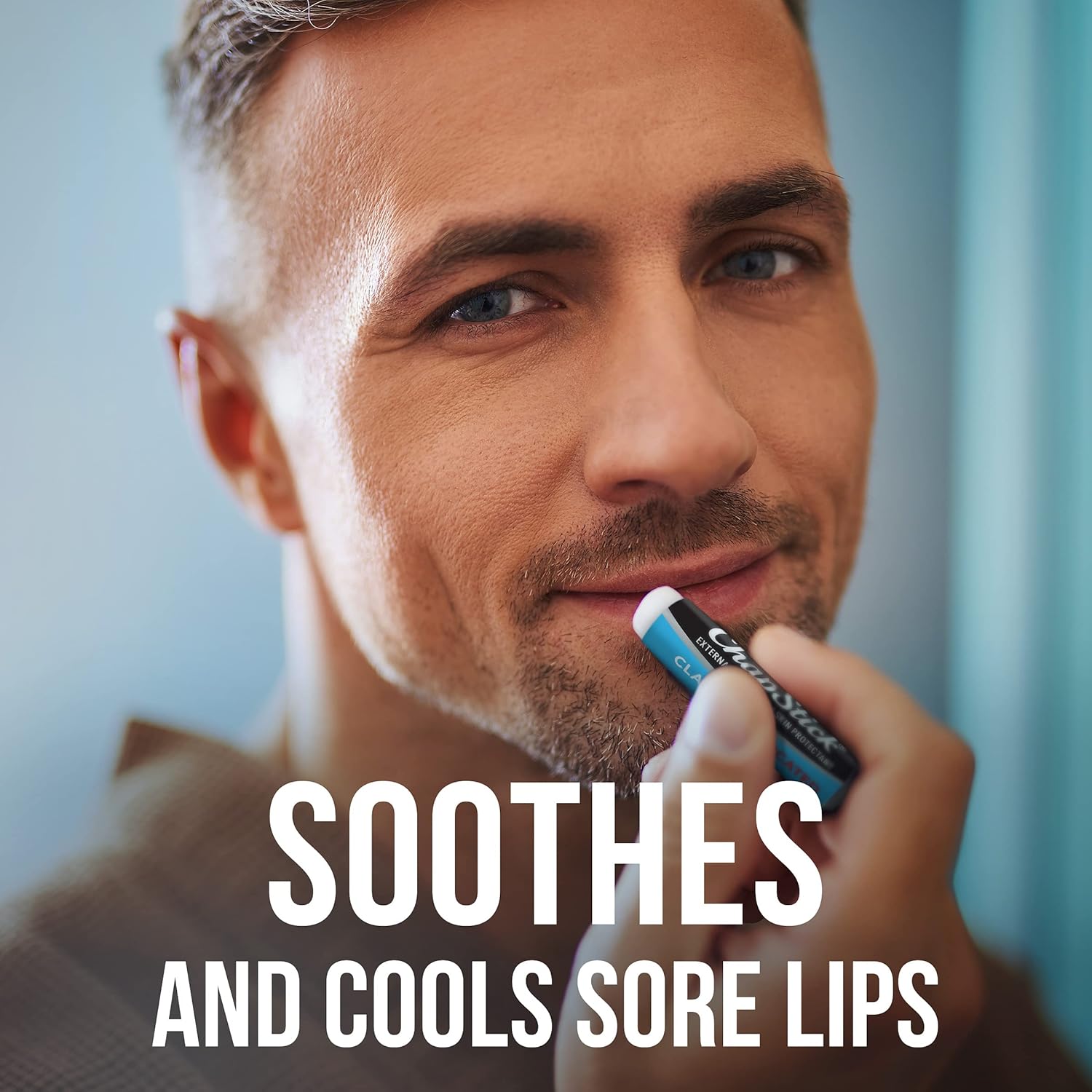 ChapStick Bulk Medicated Lip Balm 12-Pack – External Analgesic, Skin Protectant for Dry Lips & Cold Sore Pain Relief, 0.15 Oz Ea