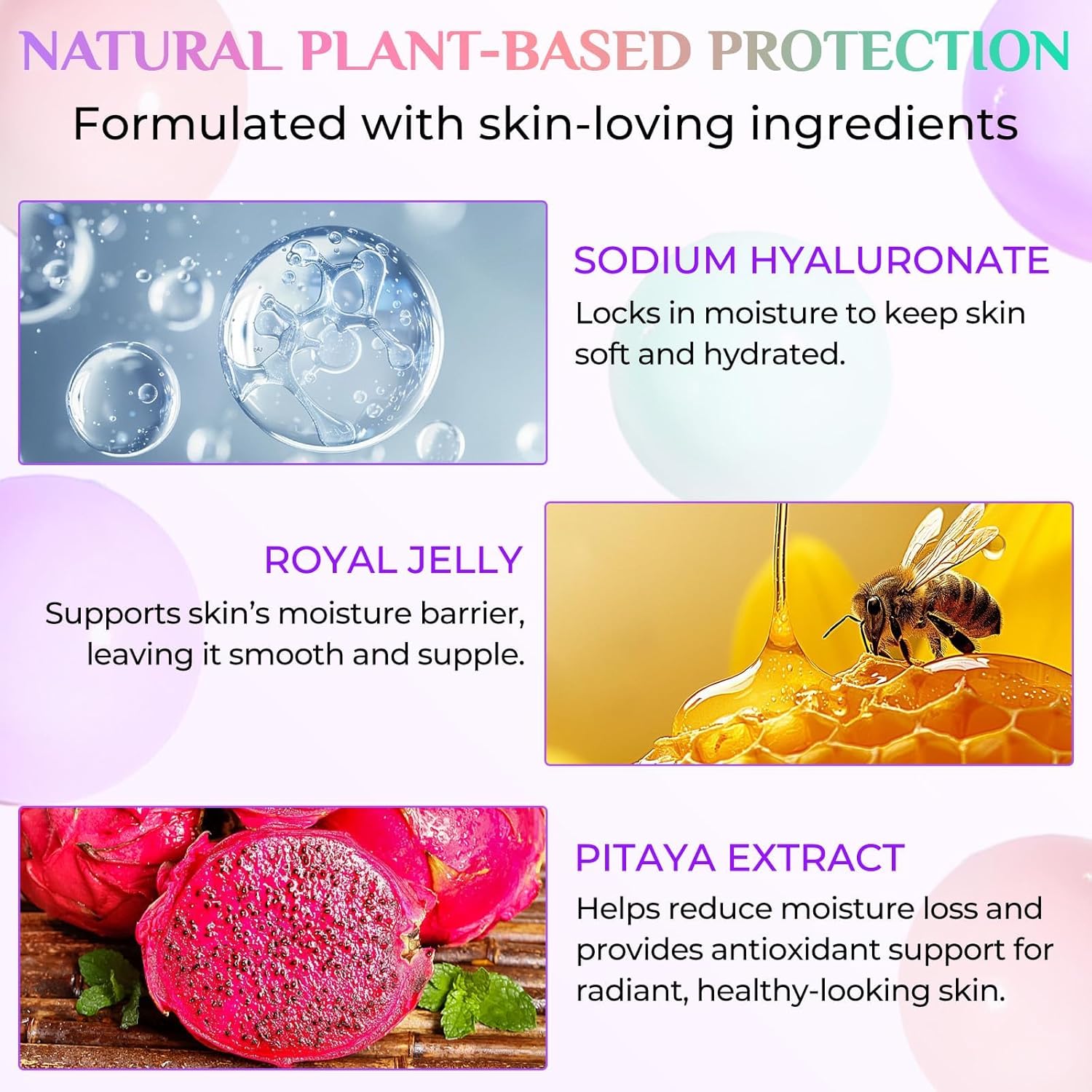 Primer for Face Before Makeup, 3 In 1 One Step Color Corrector Primer, SPF 50 PA+ Sunscreen Isolation Cream, Hydrating, Oil Control Facial Serum Even Skin Tone, Water-Resistant & Sweat-Proof