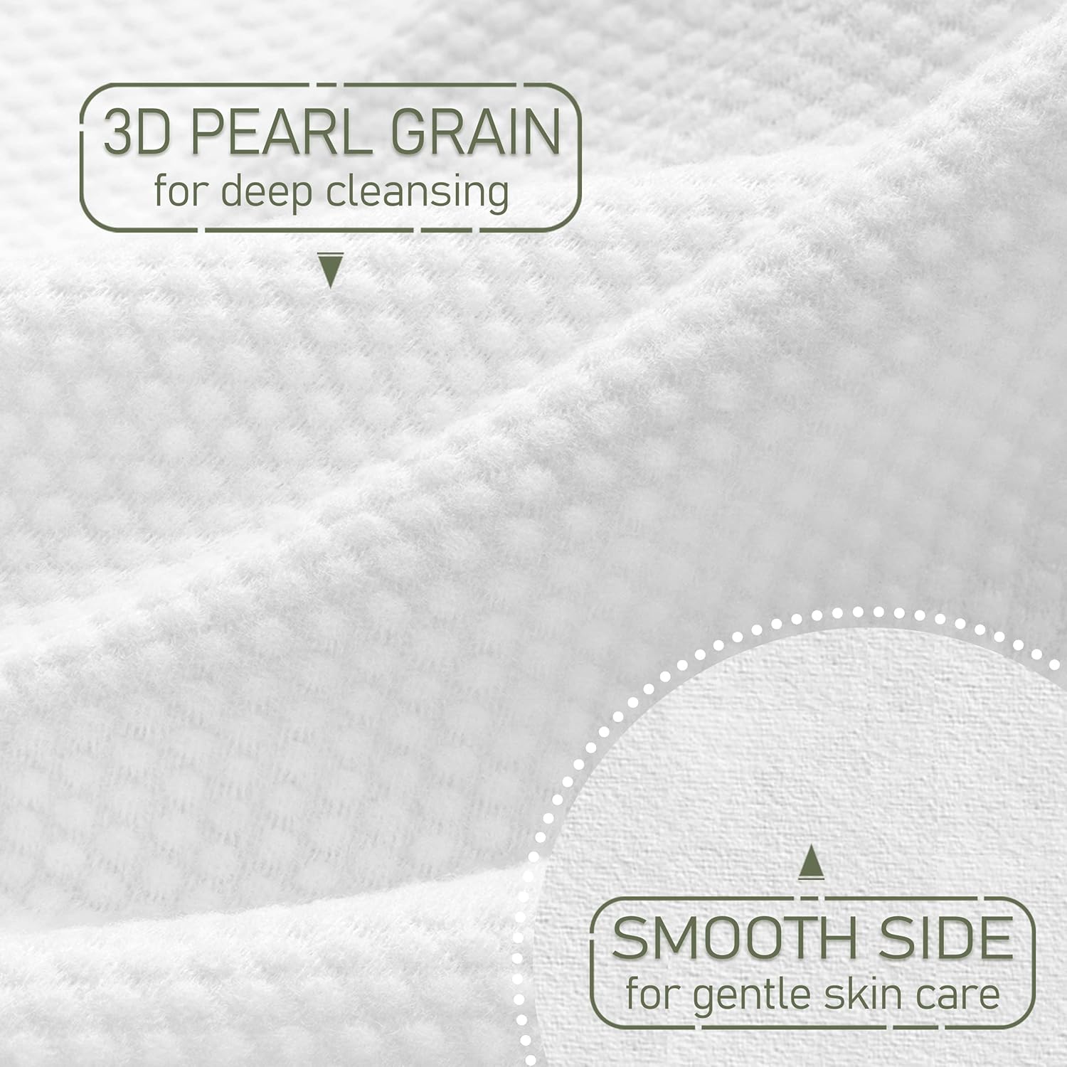 Disposable Face Towel Biodegradable Large Dry Face Wipes 240 Count/4 Box Extra Thick Soft Clean Facial Towels for Sensitive Skin, Makeup Removing, Facial Cleansing, Nursing, Travel, 10"×12"