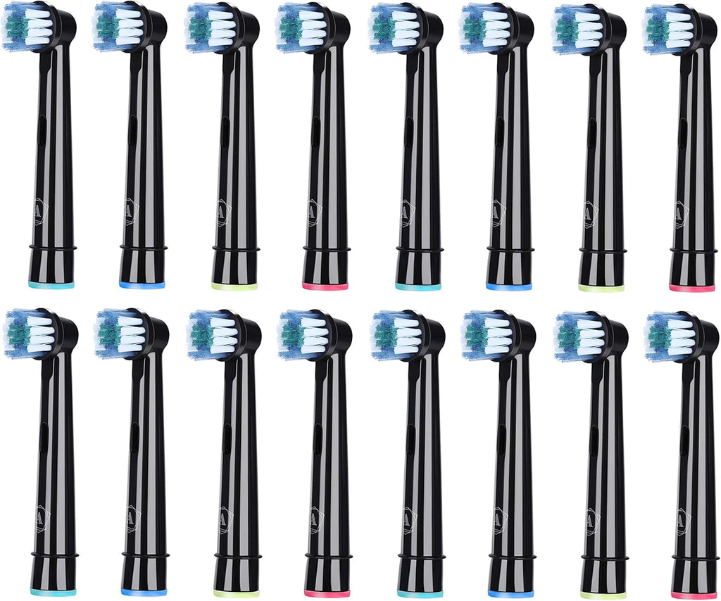 Toothbrush Head Compatible with Oral B - 16 Pack Aster Replacement Electric Professional Toothbrush Heads Deep and Precise Cleaning Brush Heads Toothbrush Heads Compatible with Oral B Braun