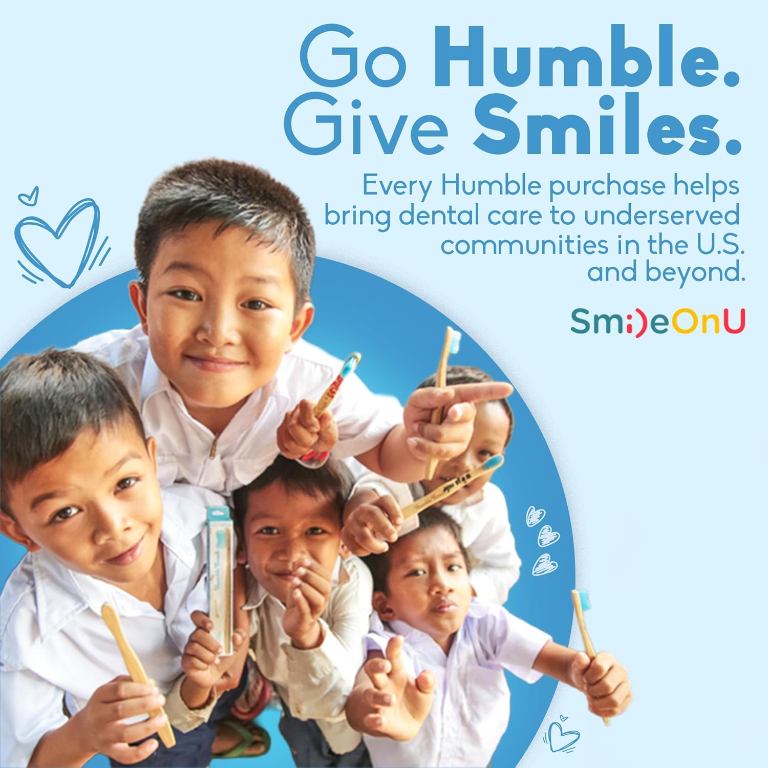 The Humble Co Dental Floss Picks for Teeth, 200 Count (Mint) - Double Thread Tooth Picks Flossers for Adults Gum Health - Toothpick Floss for Interdental Oral Care & Hygiene