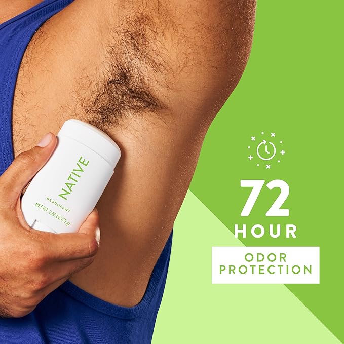 Native Deodorant Contains Naturally Derived Ingredients, 72 Hour Odor Control | Deodorant for Women and Men, Aluminum Free with Baking Soda, Coconut Oil and Shea Butter | Cucumber & Mint