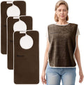 3 Pack Adult Bibs, Microfiber Super Soft Eating Cloth for Adults, Disabled, Adjustable, Dining Clothing Protector