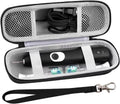 Electric Toothbrush Travel Case， Protective Clean Electric Toothbrush, Hard EVA Case Cover Storage Bag Holder with Mesh Pocket for Accessories ，Fits Most Powered Toothbrush Products (Black)