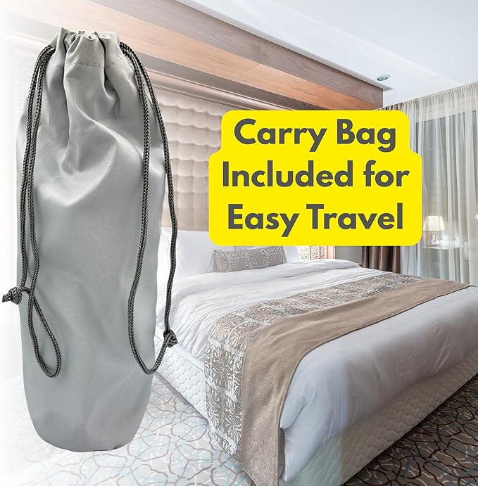 Upgraded Portable Bidet Bottle 16.9oz (500ml) with Carry Bag – Handheld Travel Bidet / Peri Bottle with Retractable Nozzle & Quick Air Valve – Postpartum, Camping, Toilet, Toddler Hygiene