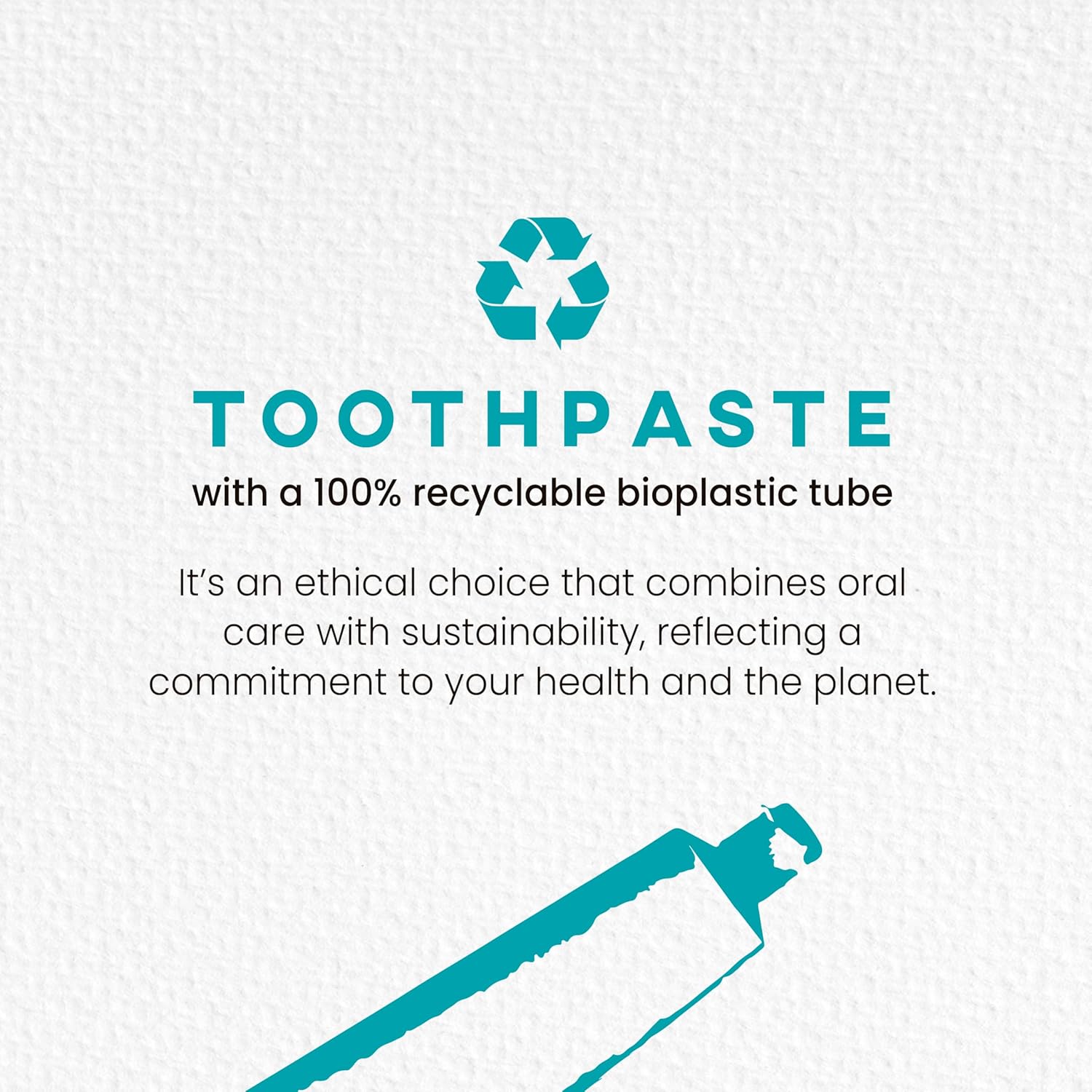 Fluoride-Free Mint Toothpaste for Fresh Breath, Gentle on Teeth, Natural Ingredients, Eco-Friendly Bioplastic Tube, Sustainable Oral Care for Adults and Kids (3 Pack, Mix)