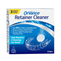 OrVance Retainer Cleaner Tablets (3 Month Supply) | Only 2 Cleanings Per Week Required | Removes Odors, Stains, Plaque for Invisalign, Mouth/Night Guards, and Removable Orthodontic Appliances