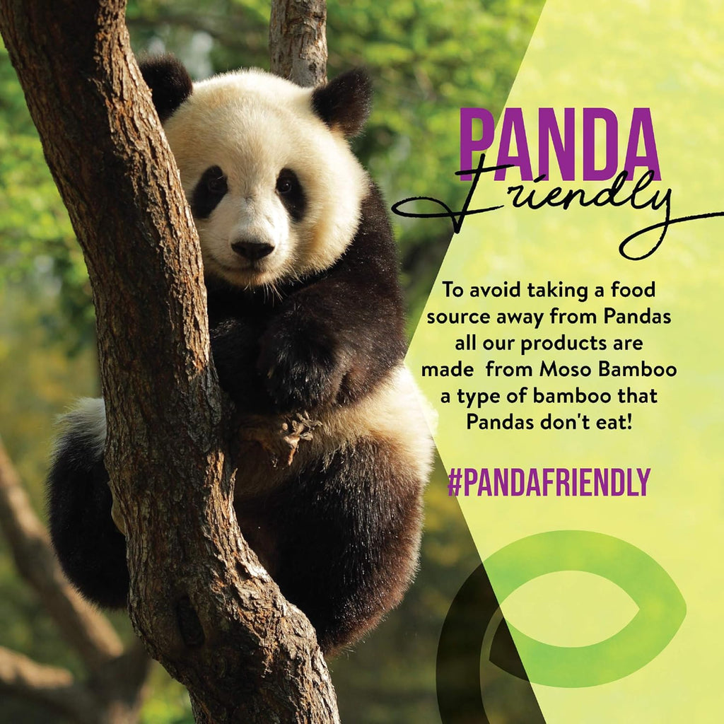 EcoSlurps 4 Bamboo Toothbrushes Multipack - Award Winning Medium Bristle Biodegradable Bamboo Toothbrush Pack (4 Adult Medium, Multi-Colored)