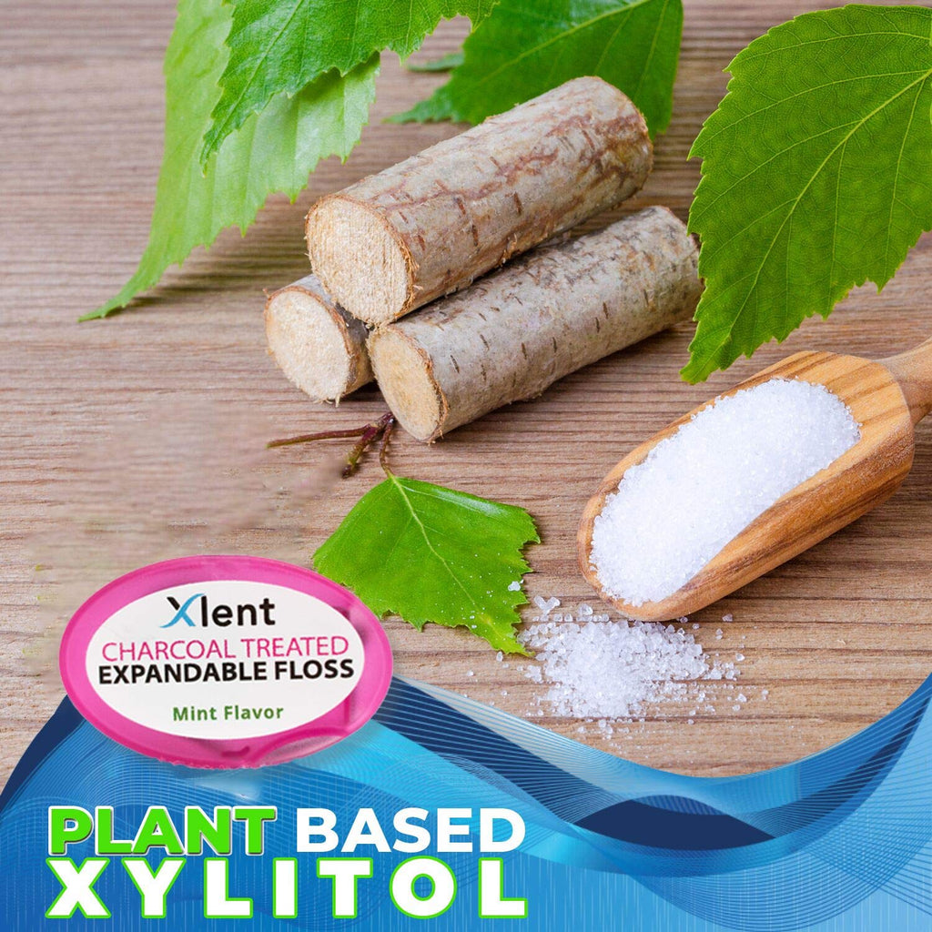 Xlent Dental Activated Charcoal Bristle Toothbrush - Xtreme (Extreme) Soft, Ultrafine, Tapered bristles, Compact Head and Slim Design (5 Toothbrush + 1 Floss 5 m)