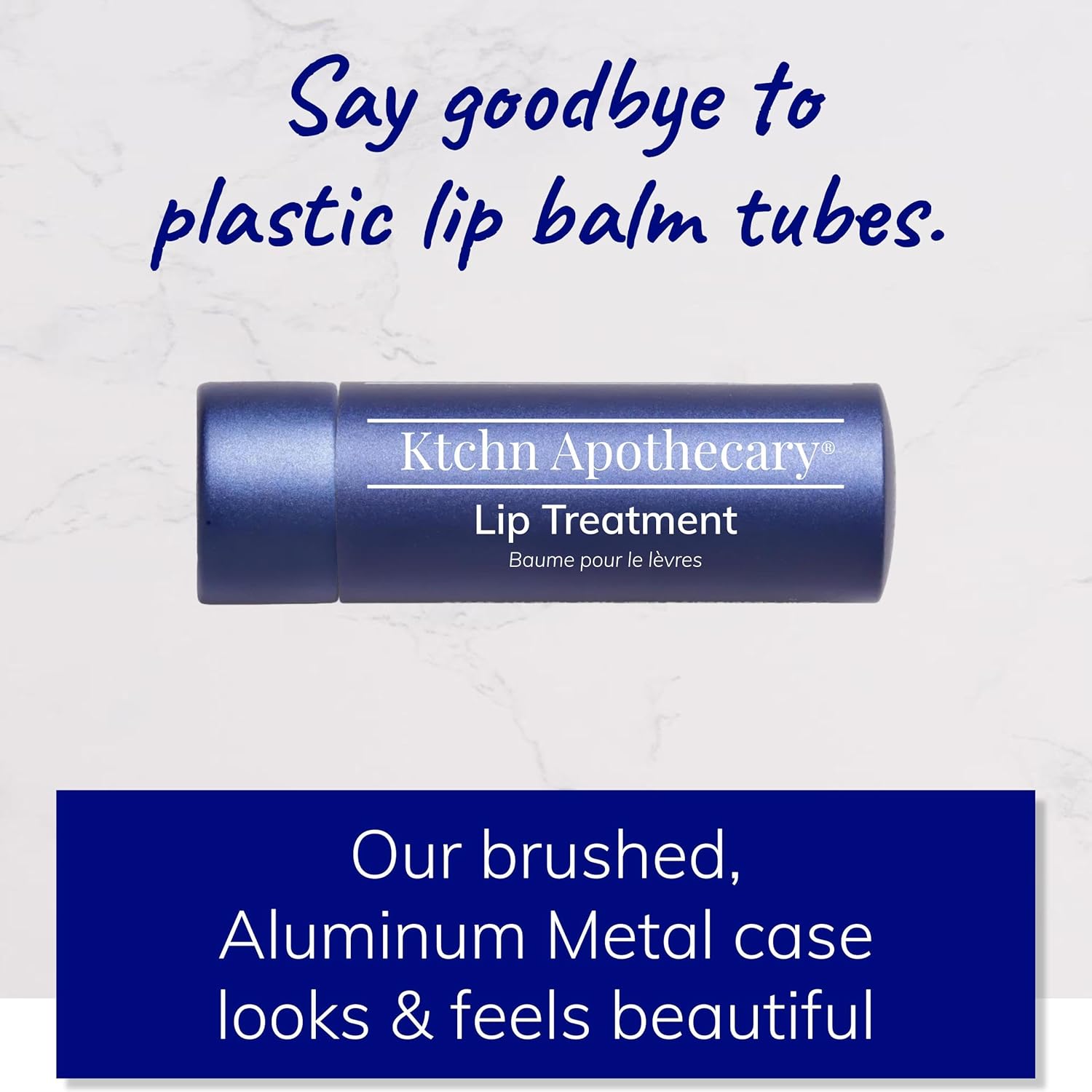 Ktchn Apothecary 100% Natural Ultra-Hydrating Lip Balm & Conditioner-in-1 | Hydrate & Soften Dry/Chapped Lips | Silky Smooth, Never Waxy | Men & Women | Pack of 2