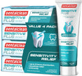 Pack of 4 Toothpaste Gel - Sensitivity Relief - Mild Mint Flavor - Protects Teeth and Reduces Sensitivity - 3.7 oz 104g