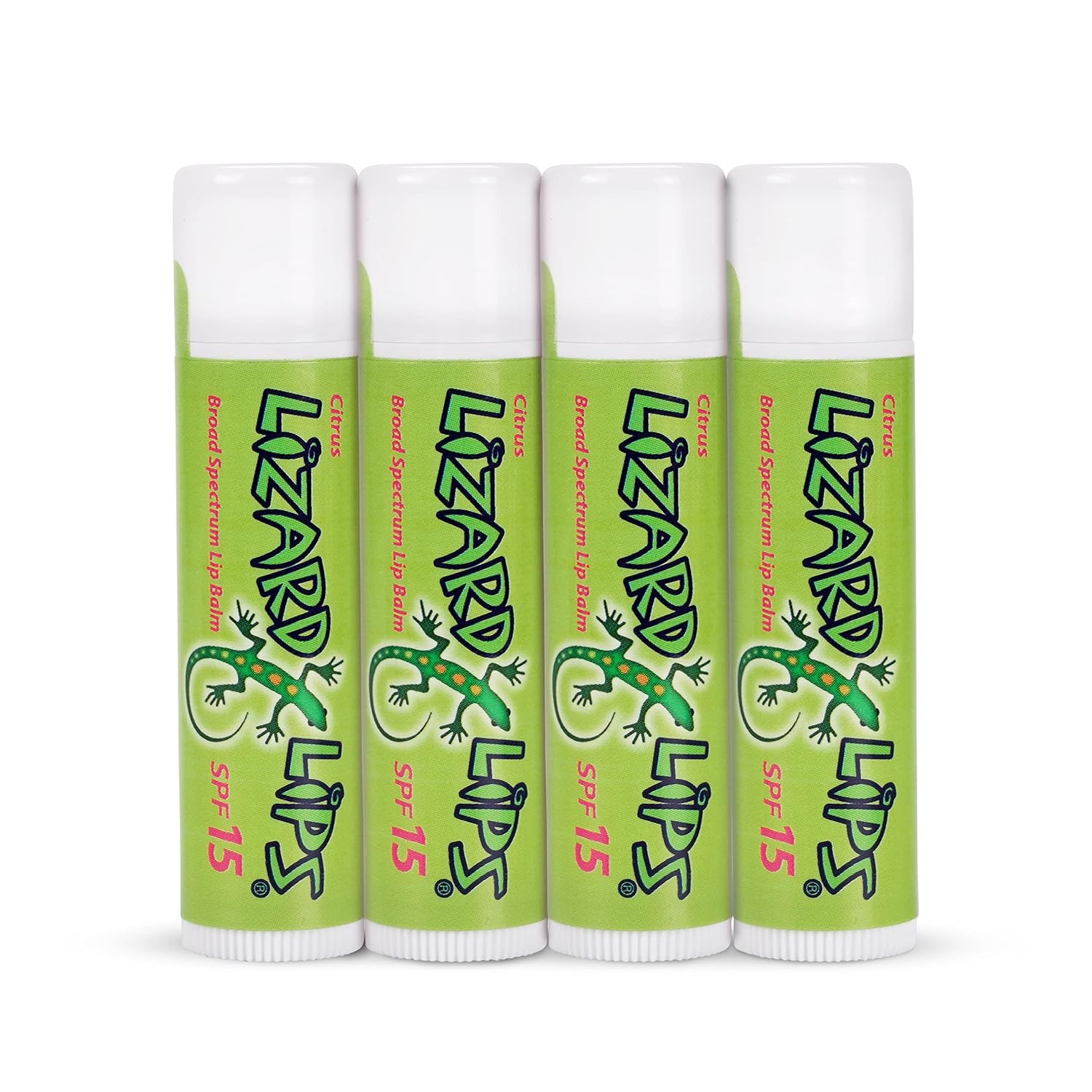 Lizard Lips SPF 15 Lip Balm (Citrus)