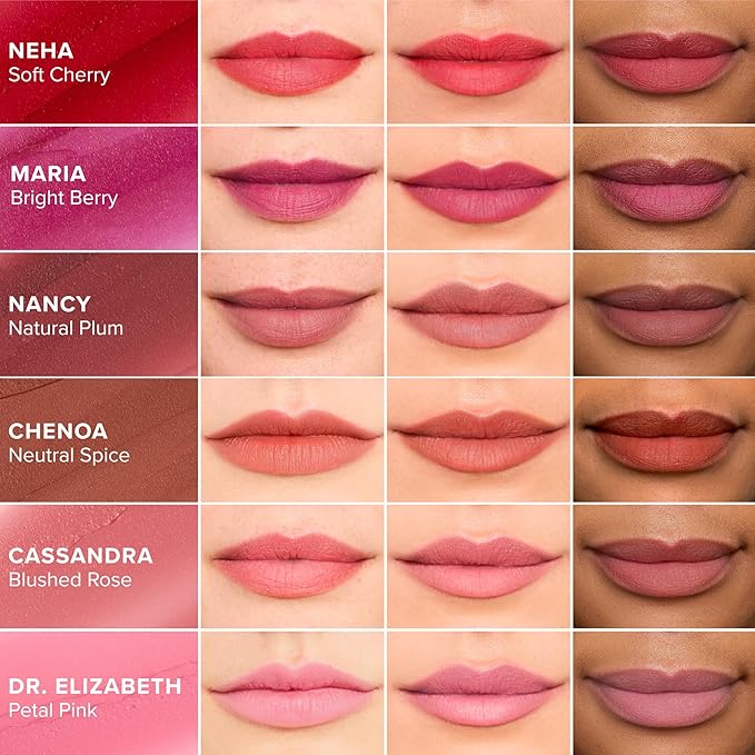 Thrive Causemetics Sheer Strength Soft Blur Lip Balm, Everyday Makeup Essential for Women, Lightweight & Creamy Lips Balm, Long Lasting Hydration, Vegan, Shade Maria (Bright Berry)