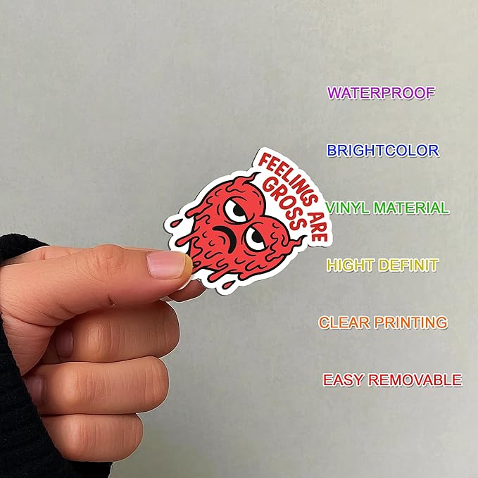 100 Pcs Funny Stickers Pack – Hilarious Quotes, Meme & Humor Vinyl Waterproof Decals for Laptop, Water Bottle, Scrapbook, Hard Hat, Bumper – Gift for Men, Women, Teens