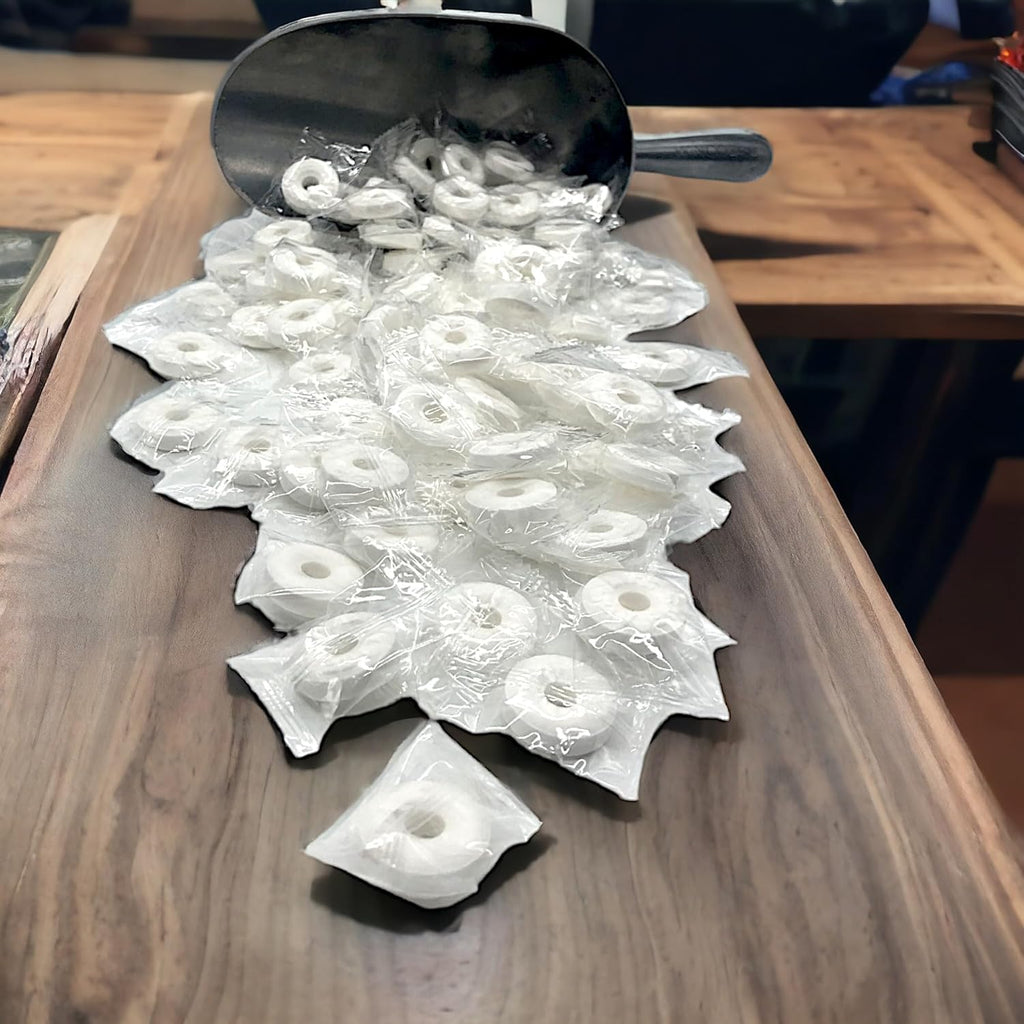 Lif Savrs Wint O Green -1.5 lbs Wintergreen Life, Hard Candy Mints Individually Wrapped for Freshness-Breath Mints & Refreshing Taste Perfect for Sharing(24 oz)