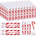 50 Pack Christmas Lip Balms Bulk Christmas Candy Peppermint Cane Scented Holiday Flavor Lip Balm Gifts Xmas Party Gifts Bulk Xmas Items Stocking Stuffers for Women Men Staff Employee (Candy)