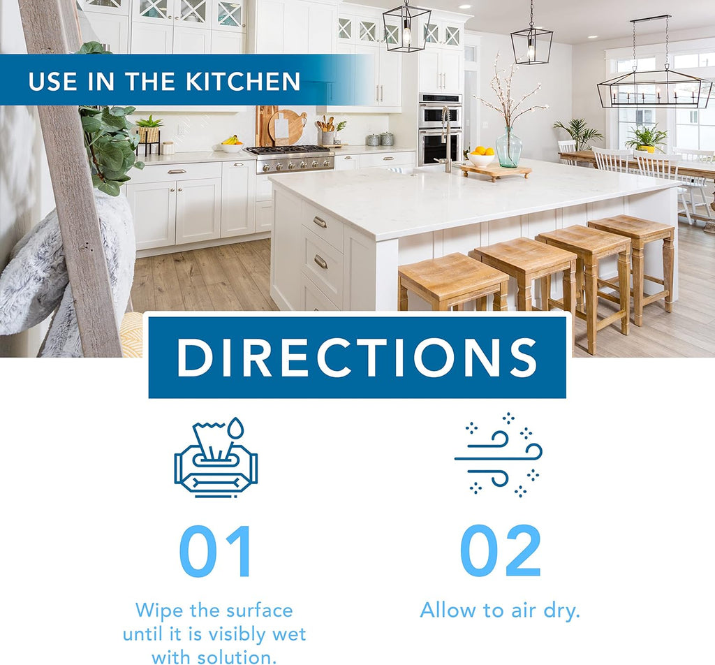 SONO Disinfecting Wipes - 160 Count (Pack of 2) + Sanitizer, Medical-Grade, Alcohol-Free, No Bleach, Gentle & Effective Multi-Surface Cleaning Solution, Larger Sheets