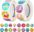 1000 Pieces Stickers for Kids,Cute Cartoon Animal Reward Stickers Suitable for Childers,Students,Classroom,School,Home,Party (1" / 2 Rolls)