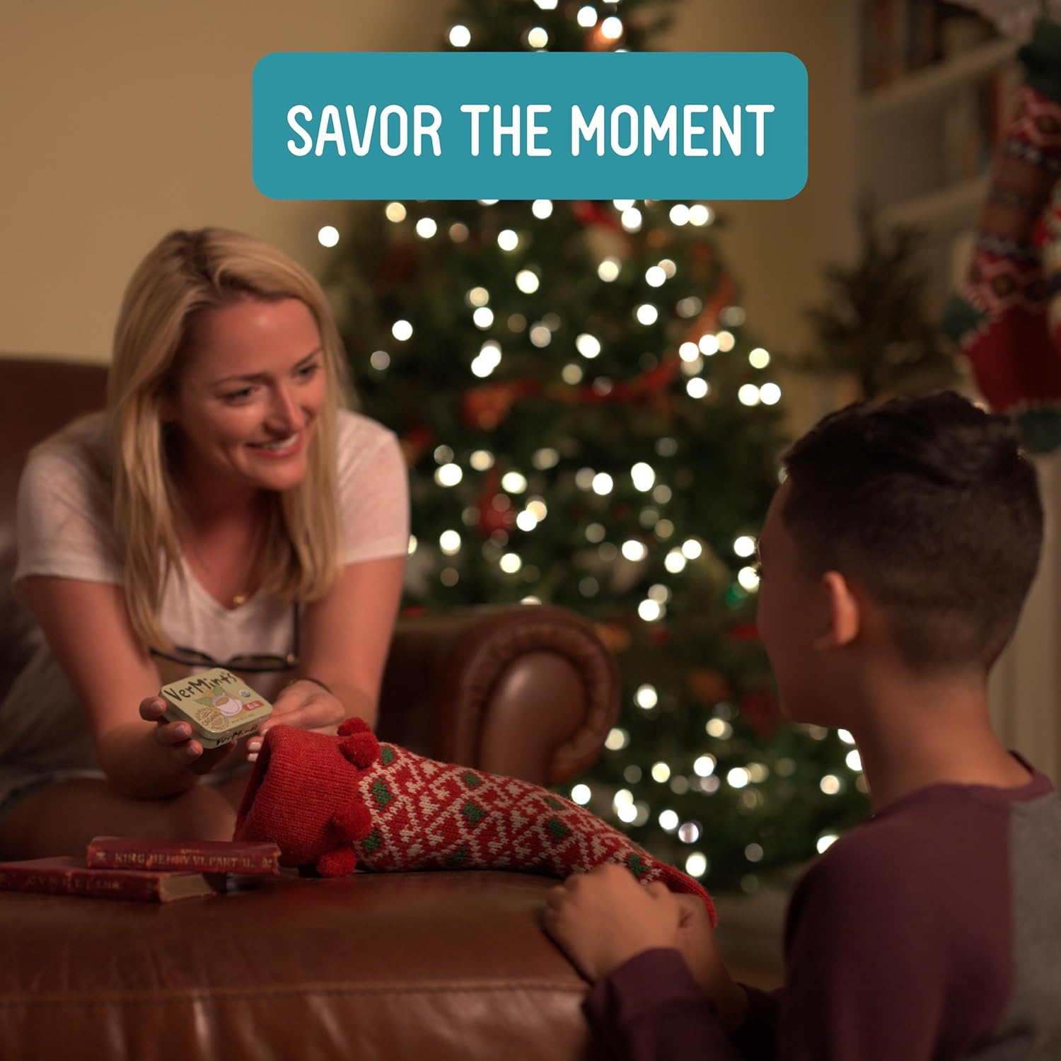 VerMints Organic Breath Mints - Real, Lasting Chai Flavored Pastilles - Breath Fresheners in Travel Mint Tins - Non-GMO, Nut Free, Gluten Free, Kosher & Vegan Candy - 1.41oz (Pack of 6)