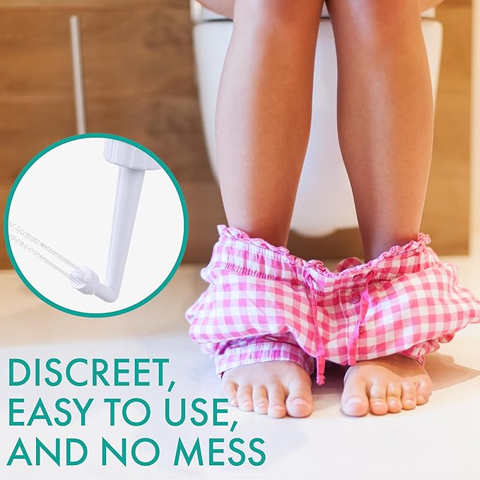 Peri Bottle - Postpartum and Perineal Care - FSA HSA Eligible - Portable Hand Held Travel Bidet Sprayer for Women or Men - Handheld Jet Spray Bottle for Toilet - Pack of 1 - Blue