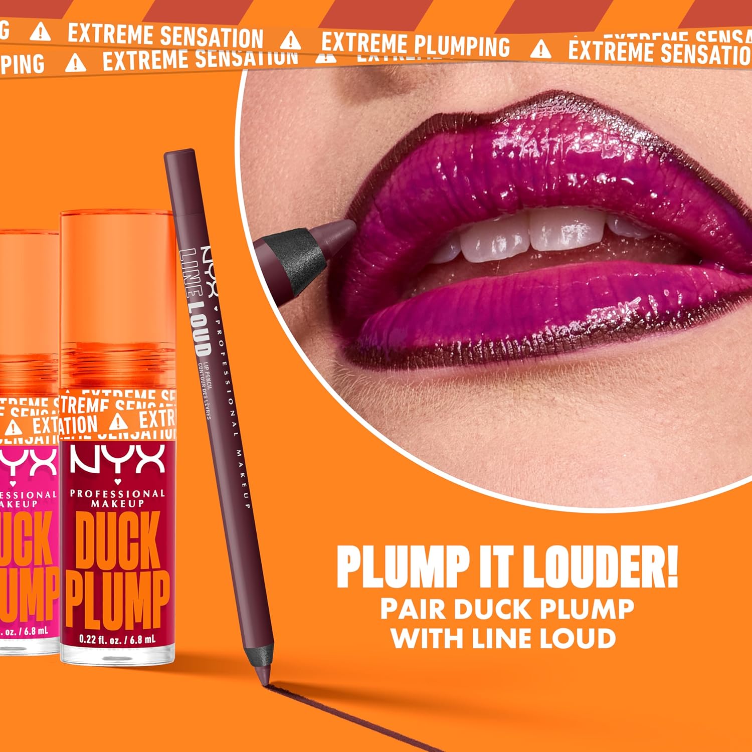 NYX PROFESSIONAL MAKEUP Line Loud Lip Liner, Longwear and Pigmented Lip Pencil with Jojoba Oil & Vitamin E - Sassy
