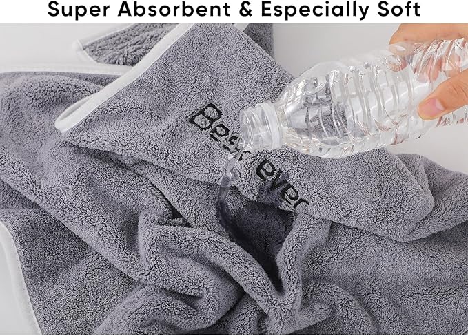 3 Pack Adult Bibs, Microfiber Super Soft Eating Cloth for Adults, Disabled, Adjustable, Dining Clothing Protector