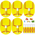35 Pack Christmas Lip Balm Gifts Bulk Softball Natural Moisturizing Lipstick Set Christmas Gifts Softball Party Favors Sports Gift for Team Teen Adults Birthday Party Game Supplies Decorations